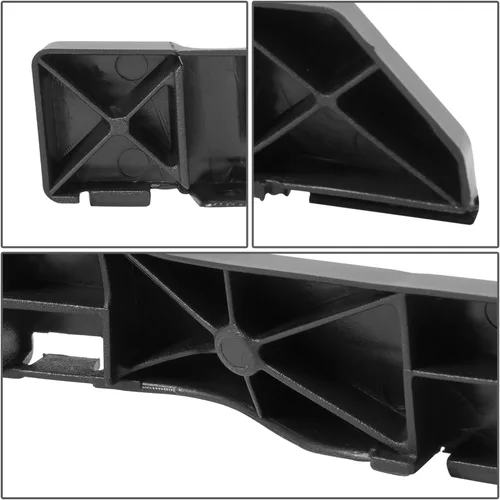 Vista 2 de DNA MOTORING Soporte de parachoques delantero derecho compatible con Dodge Journey 2009-2020, OEM-BPBK-CH1033105