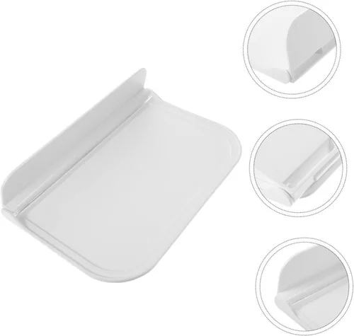 Vista 4 de Cabilock 1 tablero de almacenamiento versátil organizador para toallas, jabones y artículos diversos, elegante almacenamiento en el hogar para baño