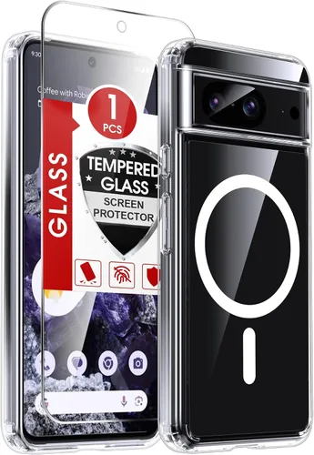 Vista 376 de LeYi Funda para teléfono Samsung-S23: protector de pantalla e imán MagSafe Púrpura