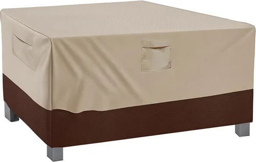 Vista 7 de Vailge Veranda Funda para mesa de patio rectangular/ovalada, resistente, impermeable y al aire libre, para muebles de jardín