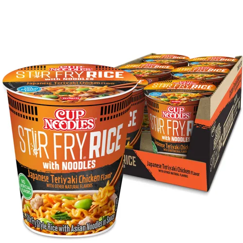 Vista 36 de Nissin Taza de fideos ramen con proteína, sabor a pollo picante con caldo de huesos, 16g de proteína, taza de 2.54 onzas (paquete de 6)