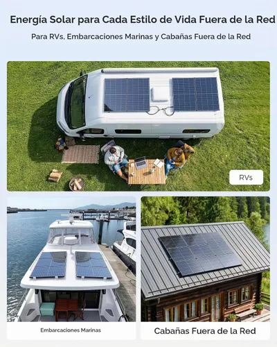 Vista 8 de ZOUPW 180 Watt N-Type 16BB Bifacial Anti-Shading Solar Panel