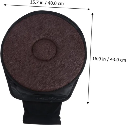 Vista 4 de Homoyoyo Protector de asiento de coche 360 cojín giratorio para asiento de automóvil, cojín giratorio para asiento de automóvil, cojín de asiento