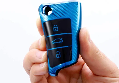 Vista 4 de ontto Funda para llavero con tapa para Audi A1 2020