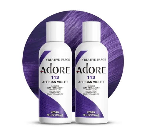 Vista 87 de Adore Tinte semipermanente verde para el cabello, vegano y sin crueldad, 4 onzas líquidas, 163 Green Apple (paquete de 1)
