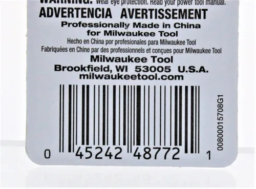 Vista 2 de Milwaukee 48-32-4440 Broca de inserción Ecx 1/4" hexagonal, paquete de 2
