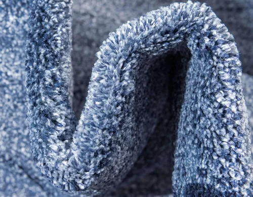 Vista 7 de Unique Loom Del Mar Collection - Alfombra de área Sarah (2' 2" x 3' 1", rectangular, azul claro/azul)