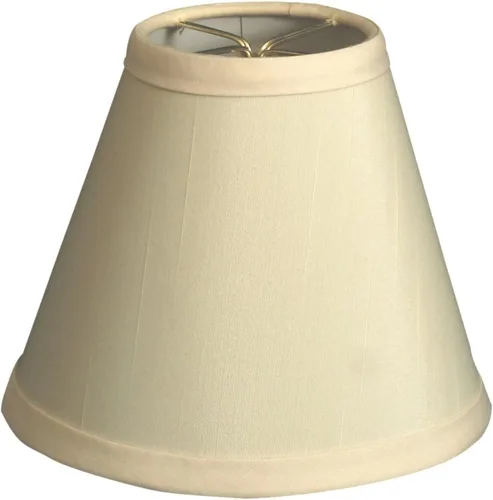 Vista 29 de Royal Designs, Inc. Lámpara de araña de tapa dura Empire Basic Shade CS-984-5AGL, oro antiguo, 3 x 5 x 4,5