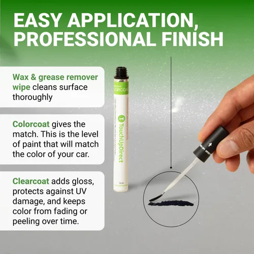 Vista 40 de TouchUpDirect 300 Alpine White III - Aerosol de pintura de retoque compatible con BMW Exact Match - Kit esencial