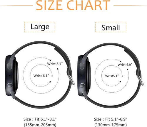 Vista 5 de Vanjua Bandas para Amazfit Active 2 / Bip 3 / 3 Pro Band mujeres hombres, Bip U Pro / Bip / Lite / S / S lite / U, correa de repuesto de silicona