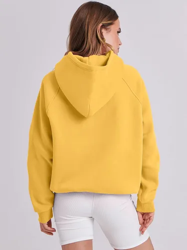 Vista 92 de ANRABESS - Sudaderas con capucha para mujer, sobre talla, de vellón de manga larga, modelo de 2024, para otoño