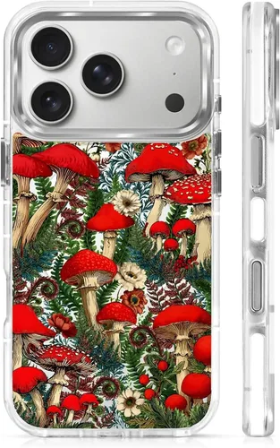 Vista 16 de Funda para iPhone 13/14 [compatible con Magsafe], funda magnética transparente de silicona a prueba de golpes con patrón de versículos de la Biblia