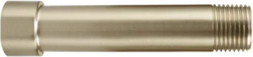 Vista 2 de Extensión de Brazo de Ducha Purelux, Extensor de Cabezal de Ducha de 4 Pulgadas, Acabado de Níquel Cepillado Hecho de Acero Inoxidable