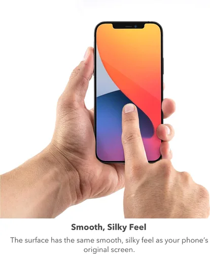 Vista 7 de Zagg InvisibleShield Glass Elite VisionGuard+ - Protector de pantalla para iPhone 12 Mini, protección definitiva contra arañazos e roturas