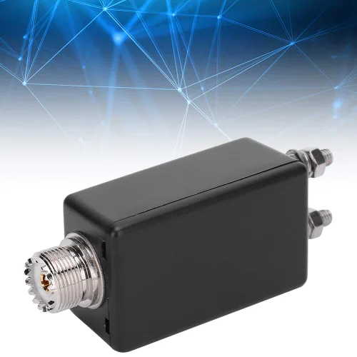 Vista 4 de AMONIDA 1:1 Mini Balun, HF Uso Frecuencia Plástico Shell Mini Balun, para QRP al aire libre estación y muebles