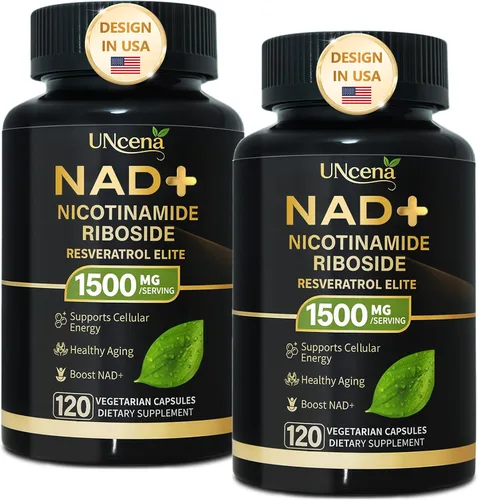 Vista 10 de Suplemento NAD 1500mg - NAD+ Liposomal Nicotinamida Ribósido con Resveratrol, NAD Plus Potenciador - Apoyo para la Salud Celular, Resistencia