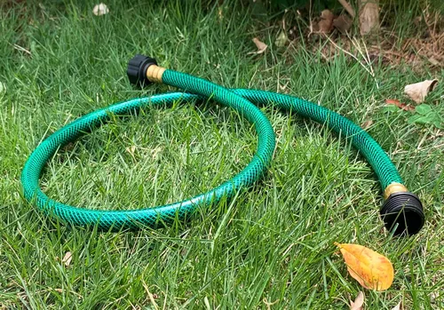 Vista 3 de Manguera de jardín de 1/2 pulgada de 3.3 pies, manguera de barco, tubo flexible con PVC sólido de 3/4 pulgadas macho a hembra para el hogar, exterior