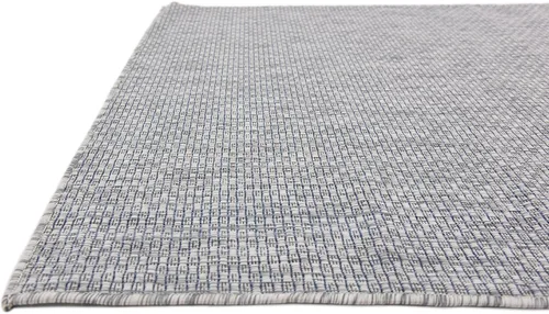 Vista 6 de Unique Loom Collection Alfombra de Área de Tejido Plano Casual de Transición Sólida Jaspeada para Interiores/Exteriores