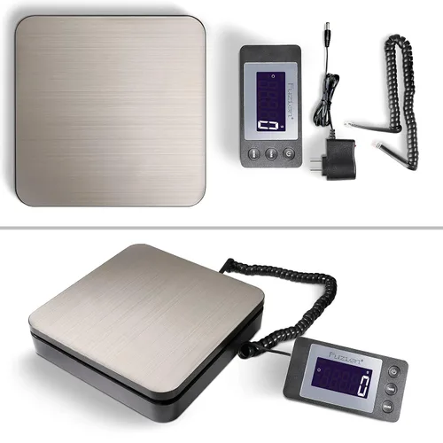 Vista 6 de Fuzion Báscula Digital de Envío de 88 lb × 0.1 oz, Báscula Postal de Acero Inoxidable Duradera con Tara, 4 Modos de Pesaje, Báscula de Envío