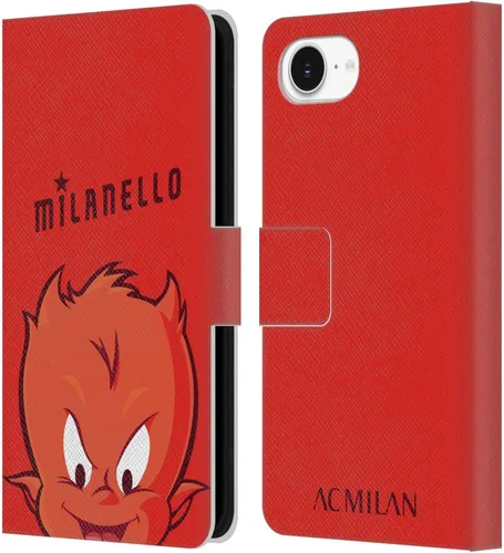 Vista 107 de Head Case Designs Officially Licensed AC Milan Dream Big Children Leather Wallet Case Compatible with Apple iPhone 11