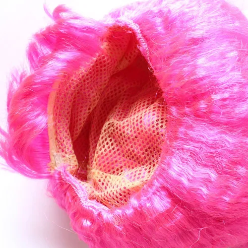 Vista 7 de HuangWeida Disfraces de amapola de princesa disfraz de amapola para niños vestido de Halloween para niñas peluca y bolsa 3 piezas 4-6 años