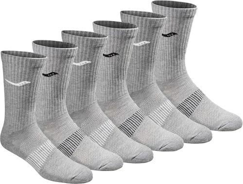 Vista 5 de Saucony Paquete múltiple de malla para hombre ajuste cómodo calcetines de rendimiento