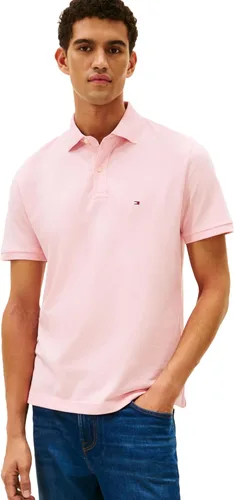Vista 7 de Tommy Hilfiger Polo de piqué de algodón de manga corta para hombre en ajuste regular