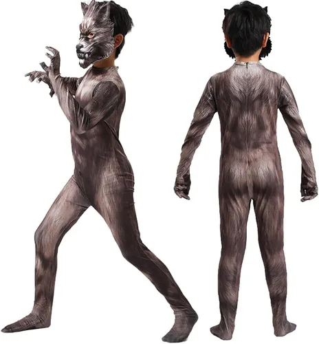 Vista 4 de TUFREQ Disfraces para niños, disfraces de Halloween, disfraces de rendimiento para niños