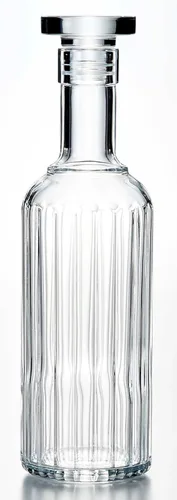 Vista 6 de Luigi Bormioli Bach Spirits - Botella con tapón de vidrio, 23.75 onzas, transparente