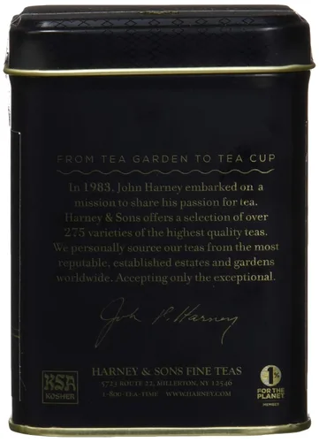 Vista 4 de Descafeinado Earl Grey, té suelto en lata de 4 onzas