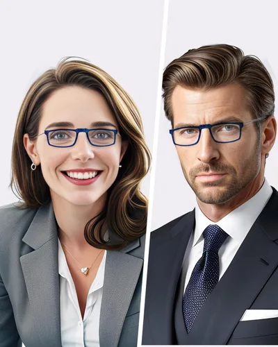 Vista 6 de LUFF Folding Reading Glasses Men Women, Anti Blue Light Readers With Case Compact Foldable Easy to Carry Portable Pocket Eyeglasses