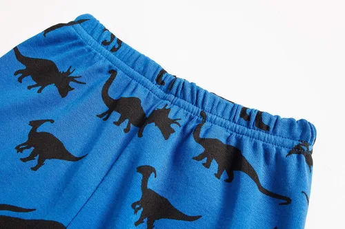 Vista 6 de Family Feeling - Conjunto de pijama de 2 piezas para niños y niñas pequeñas, ropa para dormir 100% de algodón