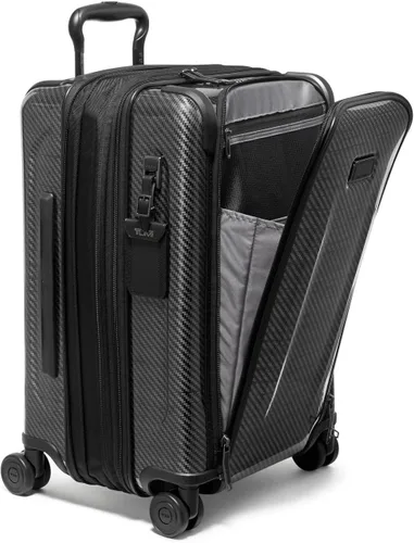 Vista 4 de TUMI Bolsillo frontal expandible para hombre, 4 ruedas, NegroGrafito, Bolsillo frontal Intl Exp CO