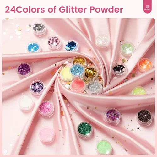 Vista 5 de Mano de práctica para uñas acrílicas Kit: Mano de silicona para práctica de uñas con kit de uñas para principiantes - Mano falsa flexible