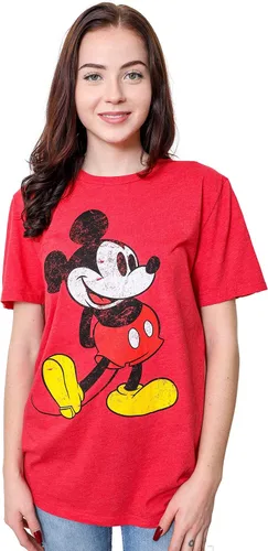 Vista 5 de Disney Mickey Mouse - Camiseta clásica de pie envejecida