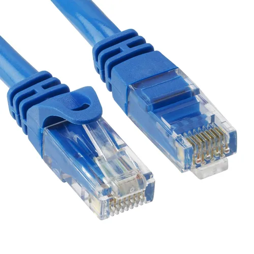 Vista 3 de Cmple - Cable de conexión Ethernet RJ45 Cat-6, Cable de red Cat6 de alta velocidad 10 Gigabit, Cable LAN Ethernet Cat 6 con conectores RJ45 chapados