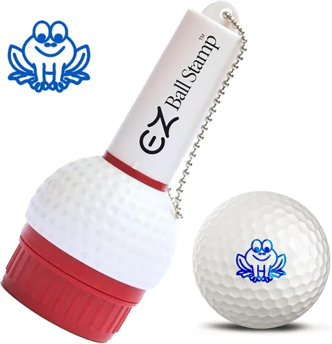 Vista 19 de EZBallStamp - Marcador para pelotas de golf (taza de cerveza negra)