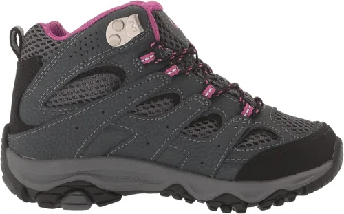Vista 5 de Merrell Zapato de senderismo unisex Moab 3 Mid impermeable para niños