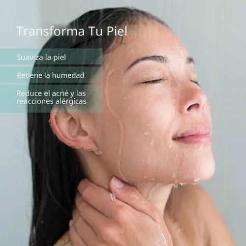 Vista 3 de Aquasana Filtro de ducha Recomendado por dermatólogos para una piel y cabello más suaves y saludables Probado para reducir el 90% del cloro