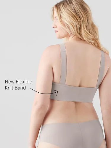 Vista 2 de True Co Womens True Body Lift Scoop Bra with Soft Form Band
