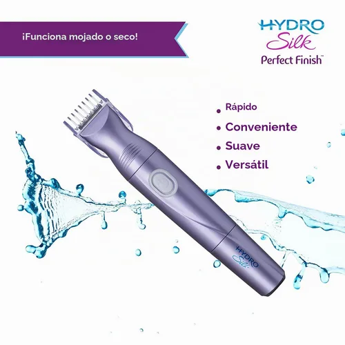 Vista 8 de Schick Hydro Silk Recortadora de acabado perfecto, kit de aseo 8 en 1 para mujer