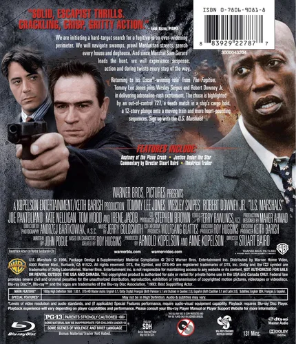 Vista 2 de U.S. Marshals Blu-ray
