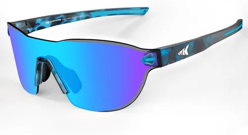 Vista 13 de KastKing Nizini - Lentes de sol deportivos polarizados para hombres y mujeres, diseño envolvente sin marco, protección UV400 para pesca, correr