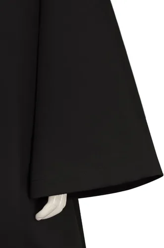 Vista 6 de Cosplaysky Kids Cosplay Robe Hooded Cloak Knight Costume Halloween Costume Negro