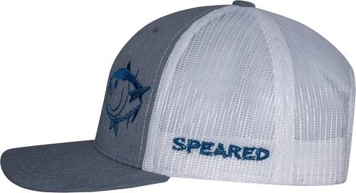 Vista 2 de Gorra Trucker Atún Azul: Adjustable Snapback Pesca Submarina Pesca