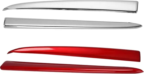 Vista 5 de Cubierta de la parrilla delantera del coche Moldura para 2 Demio 2015-2017 DJ DL Mazda2 Hatchback Sedan Styling Rojo