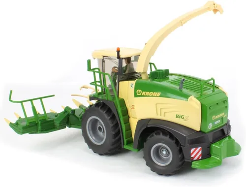 Vista 5 de Siku Krone Big X 580 Cosechadora de forraje escala 1:32 4066 Réplica de vehículos de juguete de metal y plástico fundido a presión Piezas
