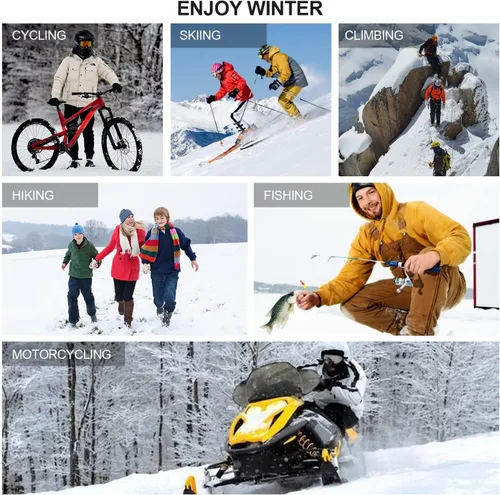 Vista 5 de Calcetines térmicos para hombres y mujeres, 7.4 V 2200 mAh, batería recargable eléctrica, calcetines de invierno cálidos, calcetines de calefacción