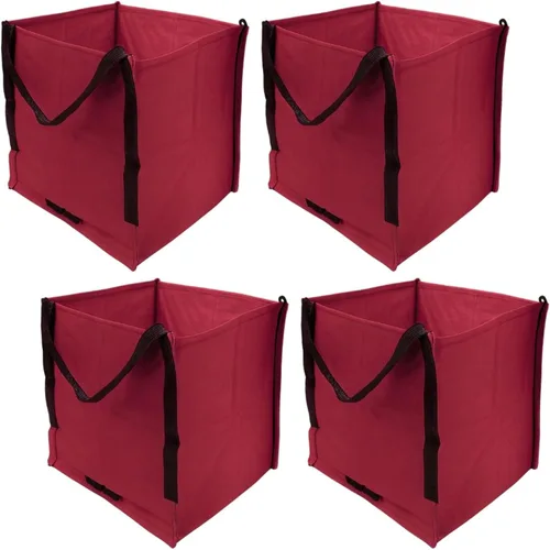 Vista 8 de DURASACK Bolsa de Almacenamiento de Servicio Pesado con Cremallera Superior de 22 Galones, Bolsa de Mudanza de Polipropileno Tejido Resistente Combo