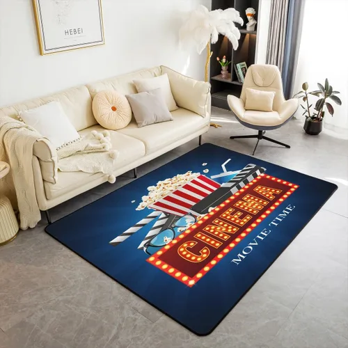 Vista 24 de Alfombra de motocross de 3 x 5 pies, alfombra para deportes extremos, sala de estar, dormitorio, decoración de motocicleta, alfombra antideslizante